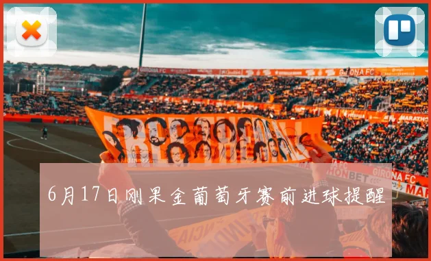 6月17日刚果金葡萄牙赛前进球提醒